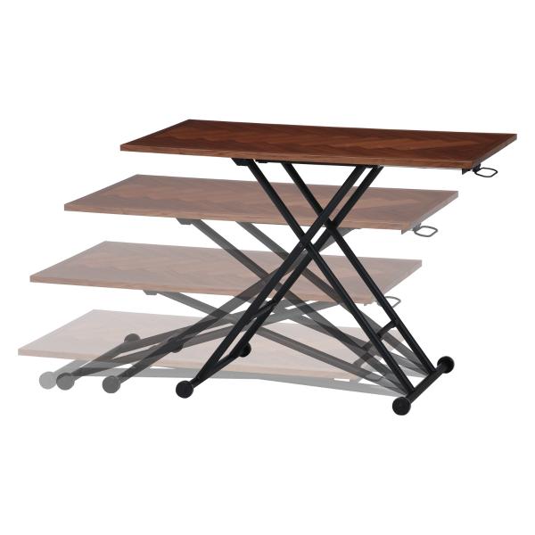 不二貿易 昇降テーブル シルビア ブラウン 19242 |  | 01