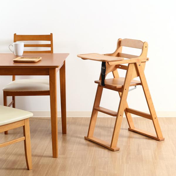 不二貿易　木製折り畳みベビーチェアー　ナチュラル　17332 | 不二貿易 | 09