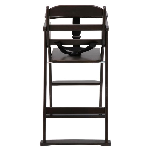 不二貿易 木製 折り畳み ベビーチェアー ブラウン 17633 ハイチェア | 不二貿易 | 04
