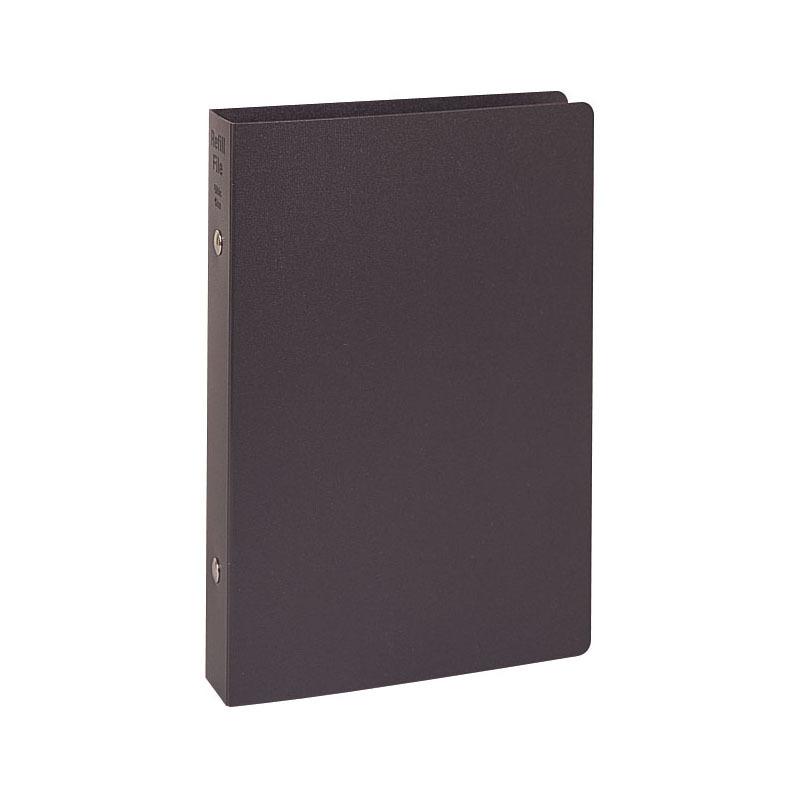 【欠品中：6月上旬入荷予定】《レイメイ藤井》 聖書サイズ リフィルファイル (ブラック) WBF500B | ダ・ヴィンチ