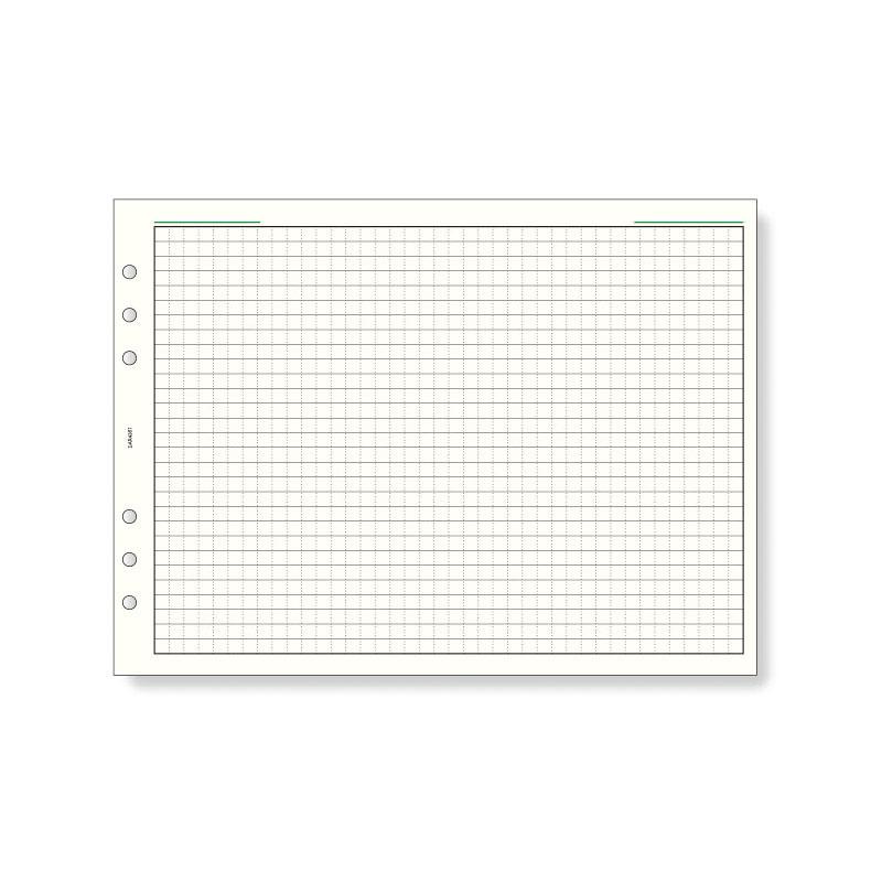 《レイメイ藤井》 ダヴィンチ A5リフィル2つ折り横罫ノート [ 6.5ミリ罫 ] DAR4351 | ダ・ヴィンチ