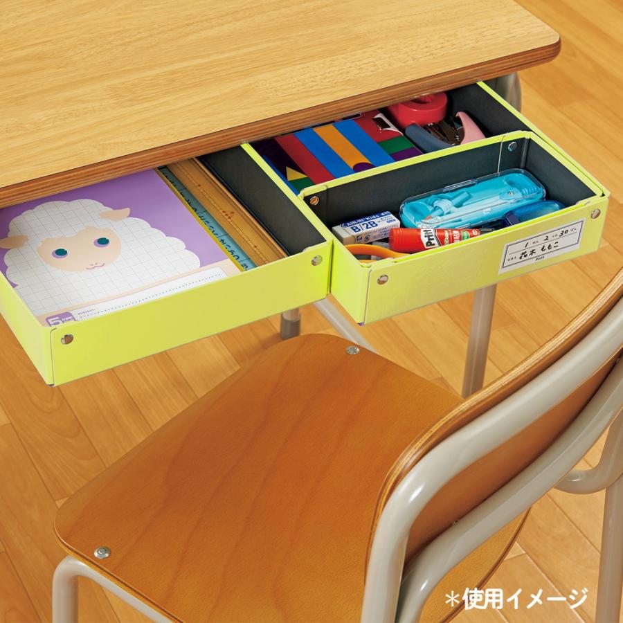 プラス (PLUS) 仕切り箱付き 紙製 おどうぐばこ イエロー FL-196SF 79-902 FL-196SF | ブランド登録なし | 06