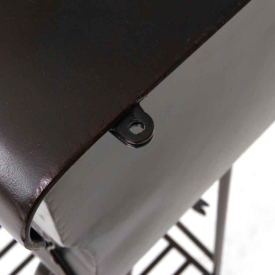 不二貿易　メールボックス　アンティーク塗装　葡萄モチーフ ブラウン　38174 | 不二貿易 | 04