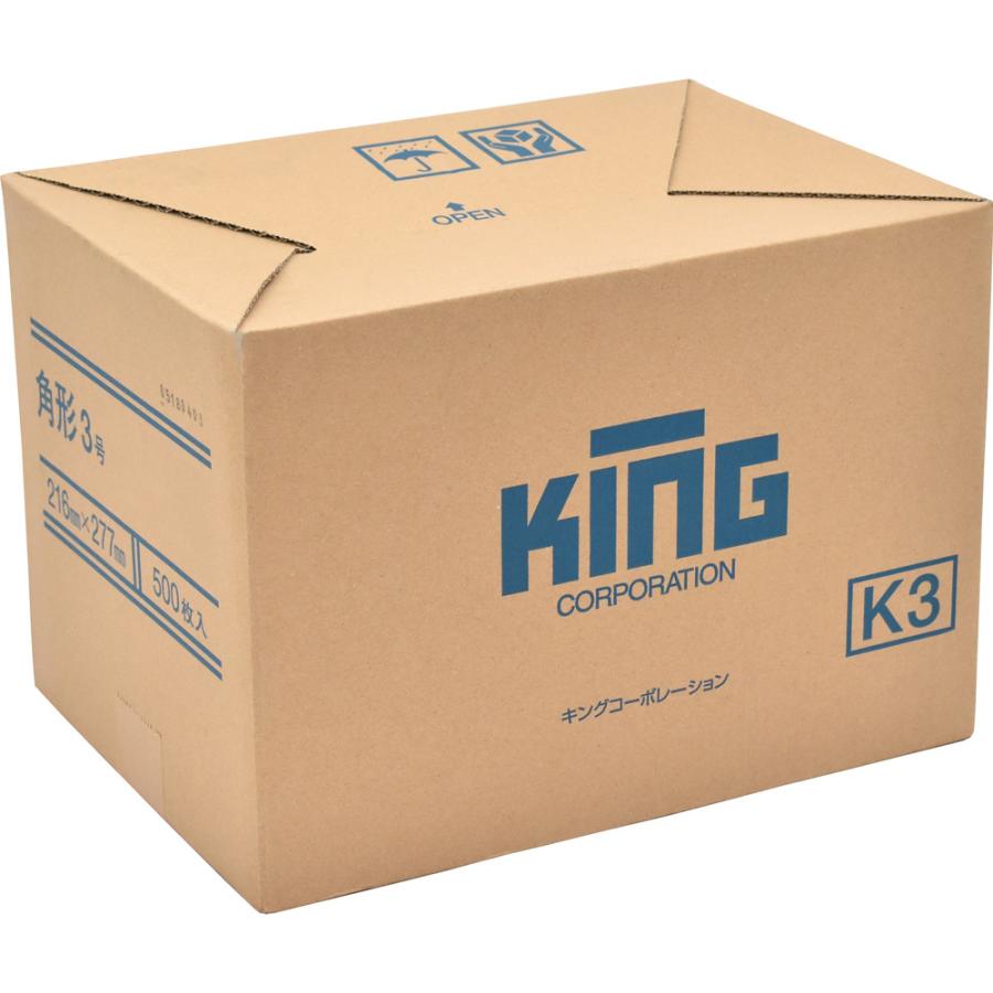 キングコーポレーション 角3オリンパス85センター500枚 150201 | ブランド登録なし | 02