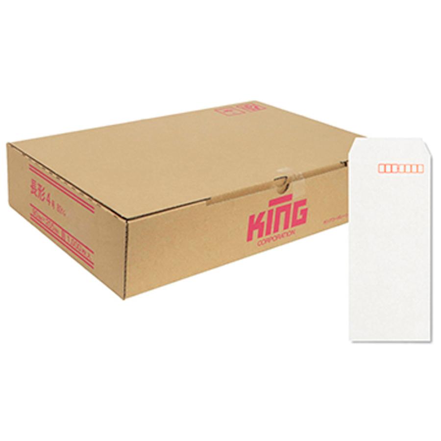 キングコーポレーション 長4HIソフトホワイト80スミ1000枚 161407 | ブランド登録なし