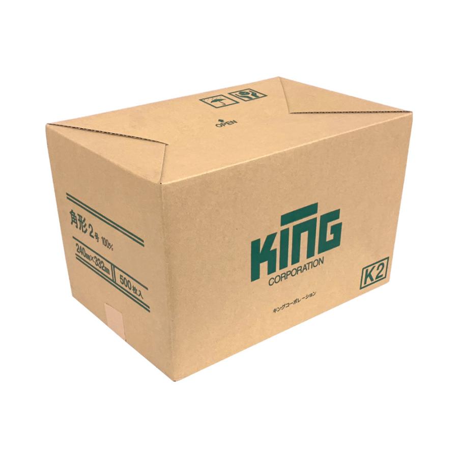 キングコーポレーション 角2プライバシーソフトピンク100スミ500枚 191003 | ブランド登録なし | 02