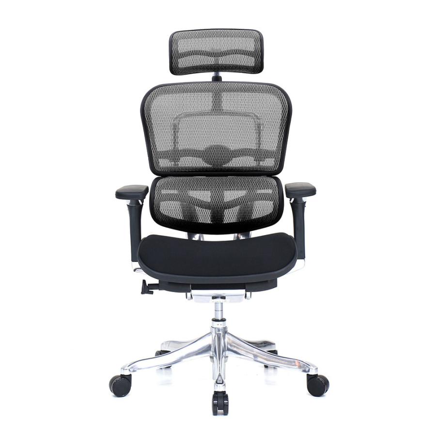 Ergohuman エルゴヒューマン PRO HIGH Type EHP-HBM 背 KM10 ハイタイプ 座クッション グレー 244930 関家具