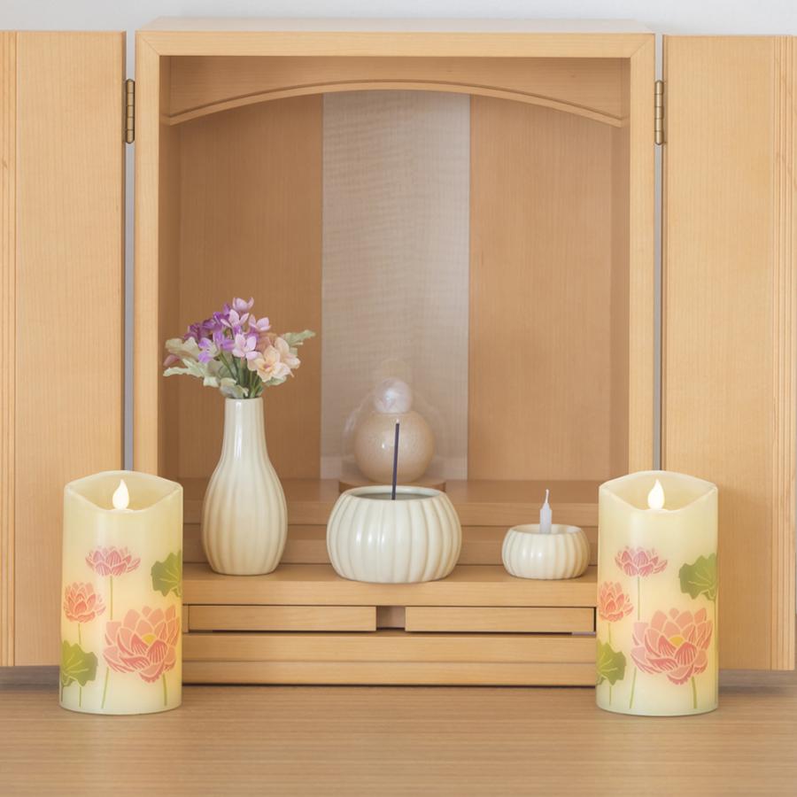 カメヤマ 進物 いろはあかり蓮ハナ ※リモコン付き | ブランド登録なし | 01