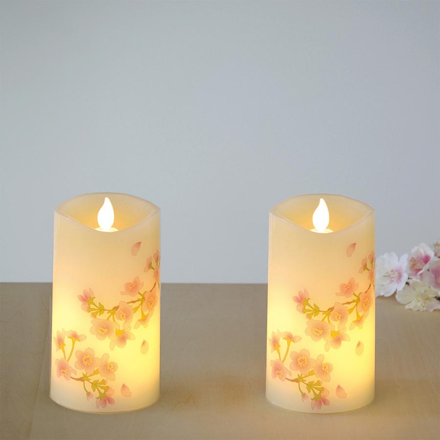 カメヤマ 進物 いろはあかり桜 ※リモコン付き | ブランド登録なし | 01