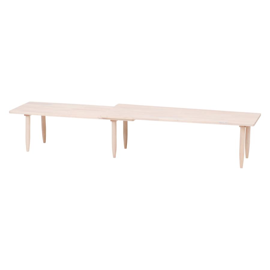 不二貿易　センターテーブル　北欧風　天板360度回転　ホワイトウォッシュ　37651 | 不二貿易 | 03