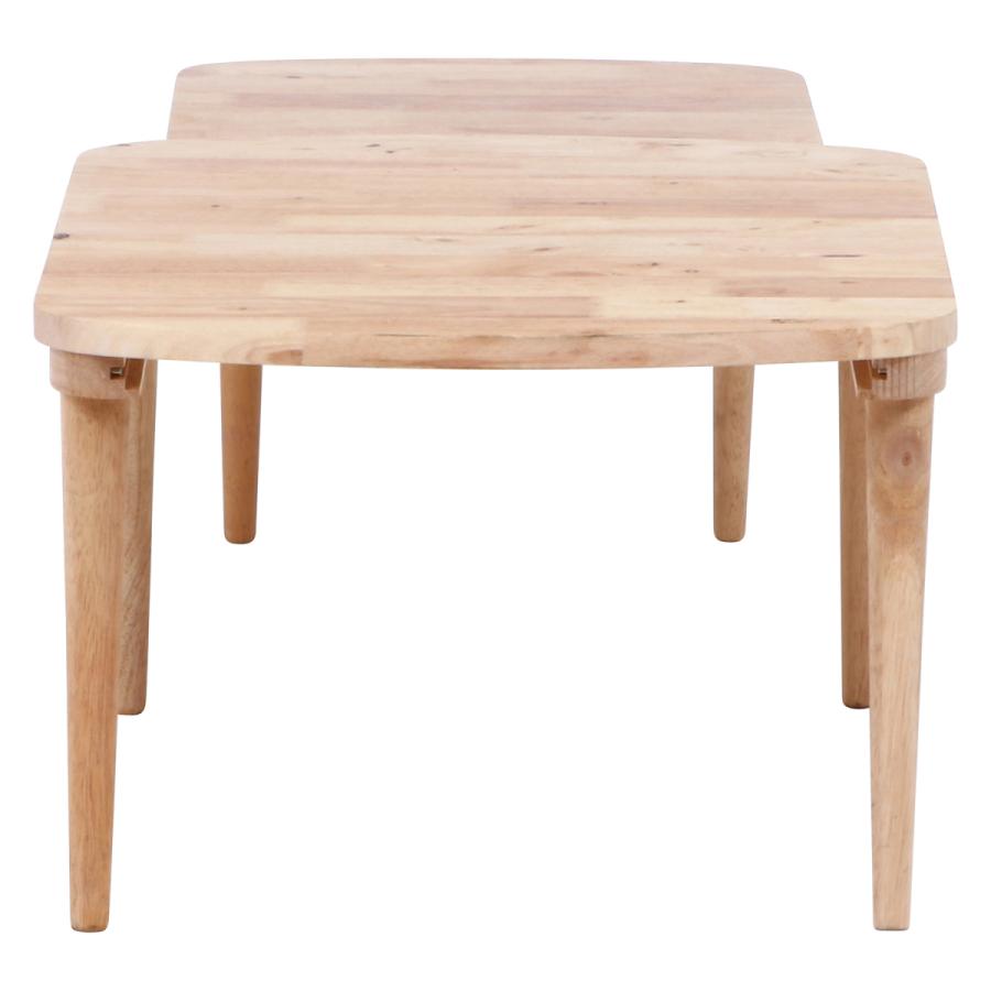 不二貿易 センターテーブル スライド式 組立簡単 ナチュラル 37019 | 不二貿易 | 03