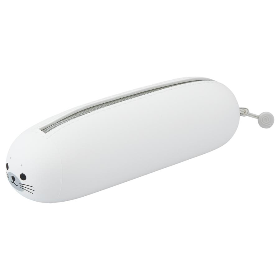 LIHIT LAB (リヒトラブ) SMART FIT PuniLabo 寝ころびペンポーチ アザラシ A7781-16 | LIHIT LAB.
