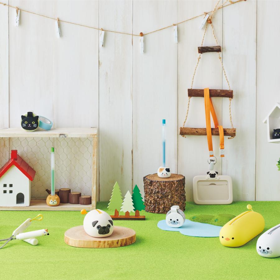 LIHIT LAB (リヒトラブ) SMART FIT PuniLabo IDカードホルダー ミケネコ A7804-7 | LIHIT LAB. | 11