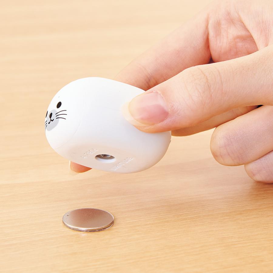 LIHIT LAB (リヒトラブ) SMART FIT PuniLabo 寝ころびペンスタンド アザラシ A7806-16 | LIHIT LAB. | 04