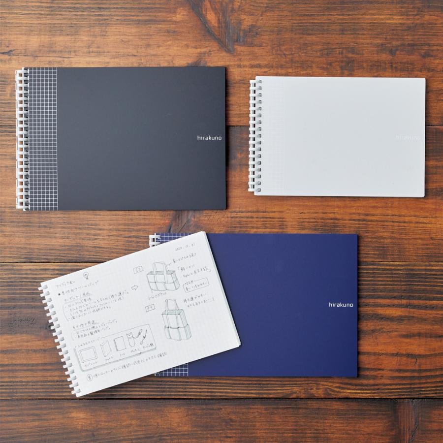 LIHIT LAB (リヒトラブ) hirakuno ツイストノート ツイストノートA5E シルバー N1675-26 | LIHIT LAB. | 04