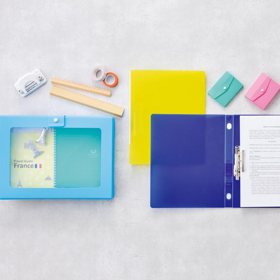 LIHIT LAB (リヒトラブ) CUBE FIZZ パンチレスファイルワンタッチ HEAVY DUTY グリーン F7032-7 | LIHIT LAB. | 04