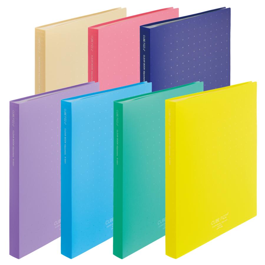 LIHIT LAB (リヒトラブ) CUBE FIZZ クリヤーブック パープル N6001-10 | LIHIT LAB. | 03