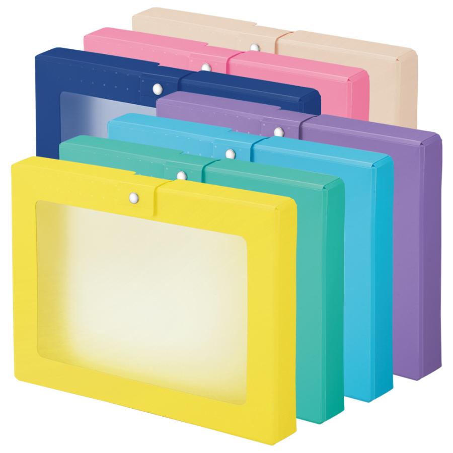 LIHIT LAB (リヒトラブ) CUBE FIZZ ハンドケース ピンク A699-12 | LIHIT LAB. | 08