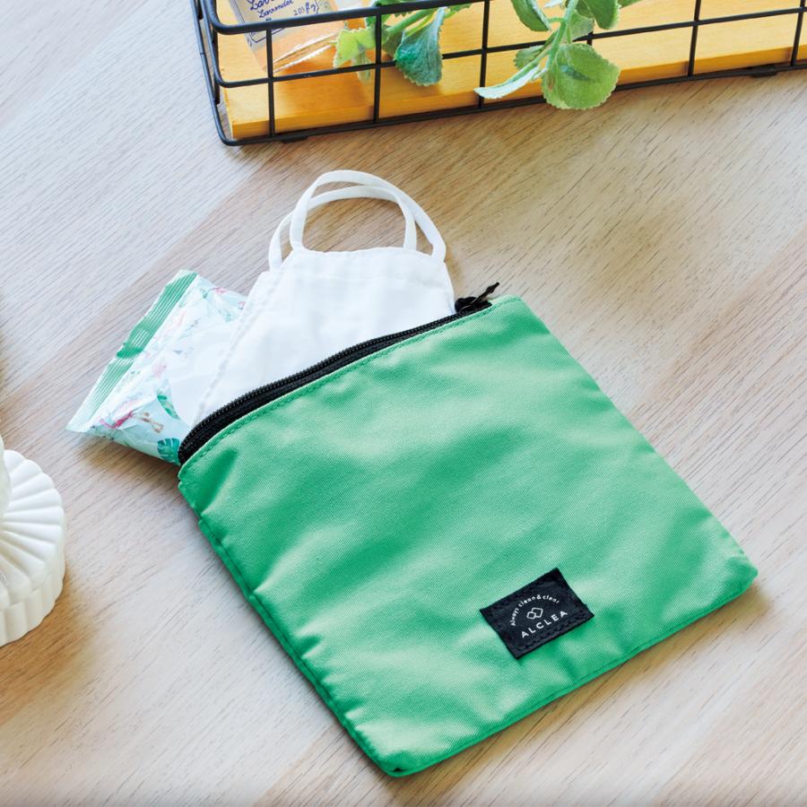 LIHIT LAB (リヒトラブ) ALCLEA マスク&ポーチ チャコールグレー チャコールグレー ※マスクスタンド付き A7930-27 | LIHIT LAB. | 05