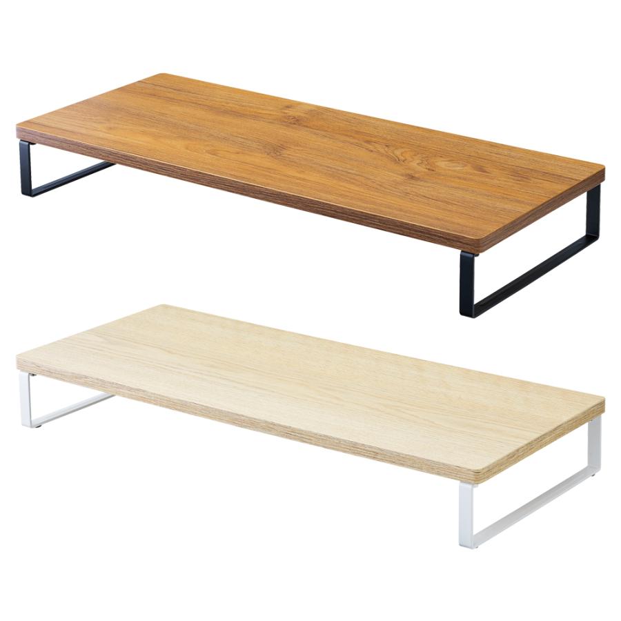 LIHIT LAB (リヒトラブ) MDF机上台・スタンダード 590×250 ロータイプ ナチュラル A8001-35 | LIHIT LAB. | 02