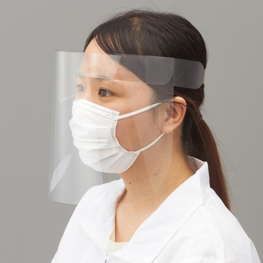 LIHIT LAB (リヒトラブ) 簡易フェイスシールド(くもり止めタイプ) HM301 | LIHIT LAB. | 07