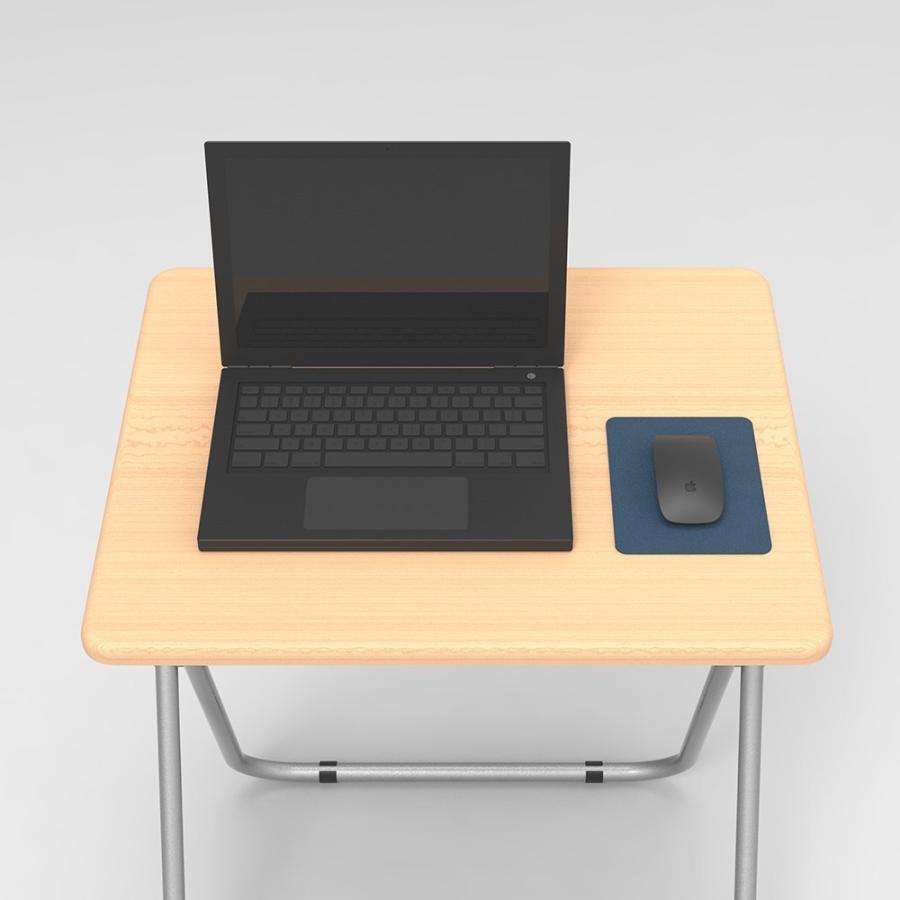 ナカバヤシ 折りたたみデスク W600 ナチュラル木目 NFD-6050CNM | ブランド登録なし | 06