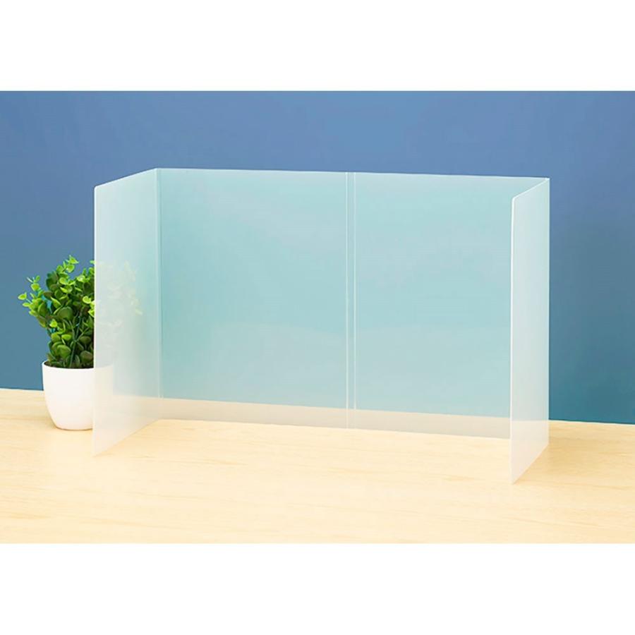 ナカバヤシ 折りたたみ モバイル パーティション クリア PTS-OT1034CR 飛沫飛散対策 A4サイズ | ブランド登録なし | 02