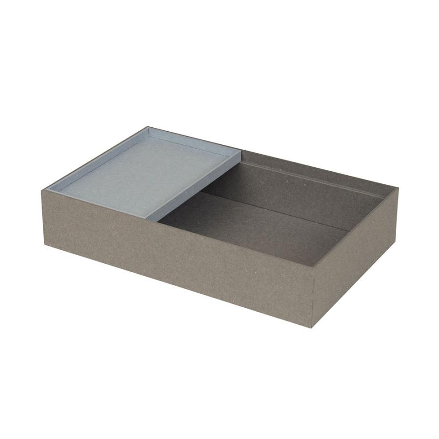 ナカバヤシ haconia卓上トレー A6 グレー HCN-TTLA6GY | ブランド登録なし