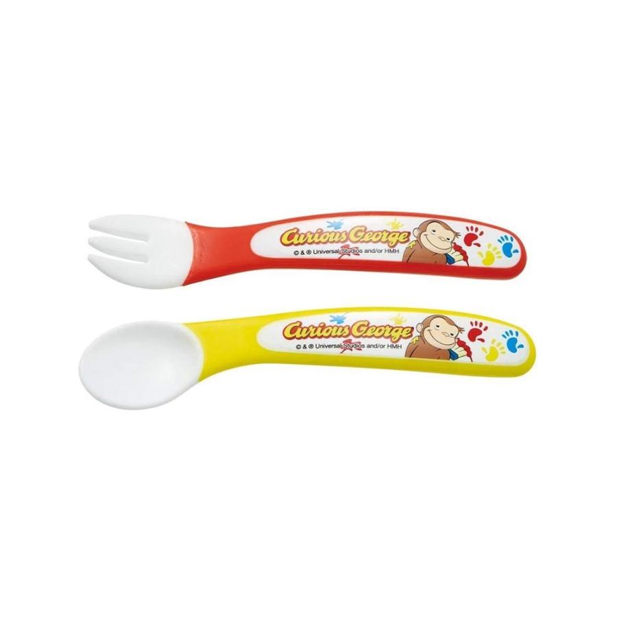 スケーター Skater SFB2 スプーン・フォークセット おさるのジョージ | ブランド登録なし