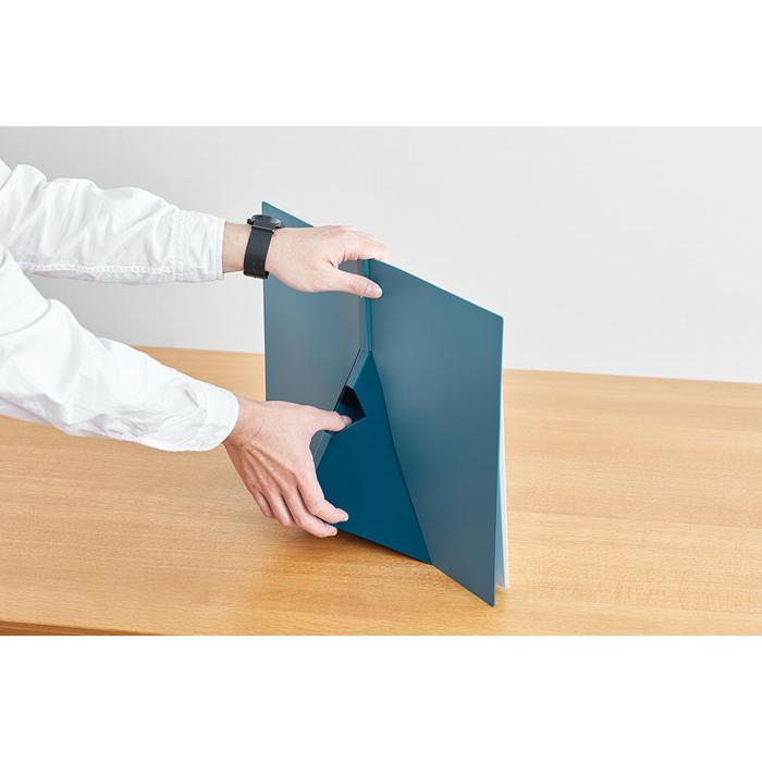 キングジム＜KING JIM＞ ジリッツ(JILITZ) クリアーファイル A4タテ型 10ポケット アオ 8832Hアオ | KING JIM | 08