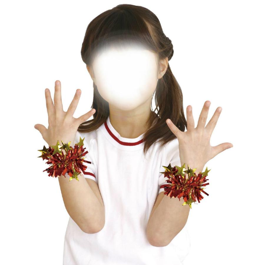 アーテック キラキラパッチンリストバンド 赤/金 2個組 #14702 | ブランド登録なし | 02