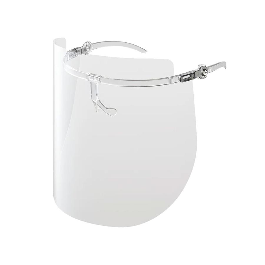 プラス PLUS フェイスシールド メガネタイプ  フレーム1個 シールド3枚 FG-030F 89-471 感染防止 飛沫防止 | PLUS