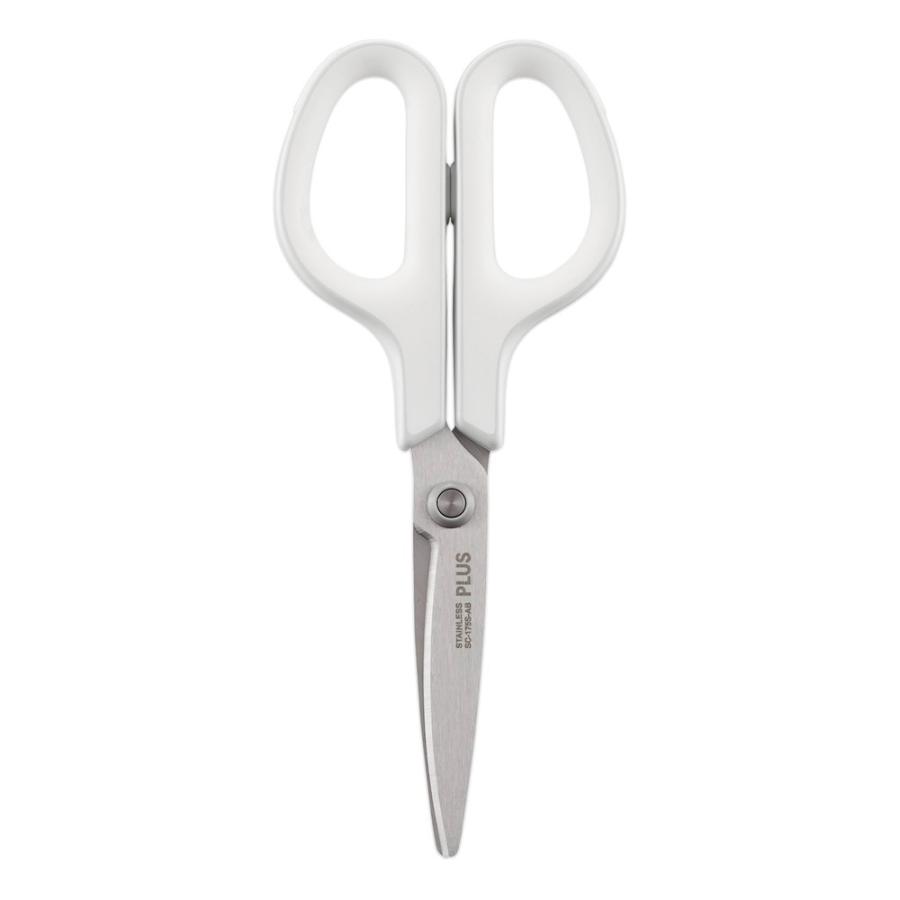 プラス PLUS はさみ フィットカットカーブ スタンダード 抗菌グリップ ホワイト SC-175S-AB 35-735 | PLUS