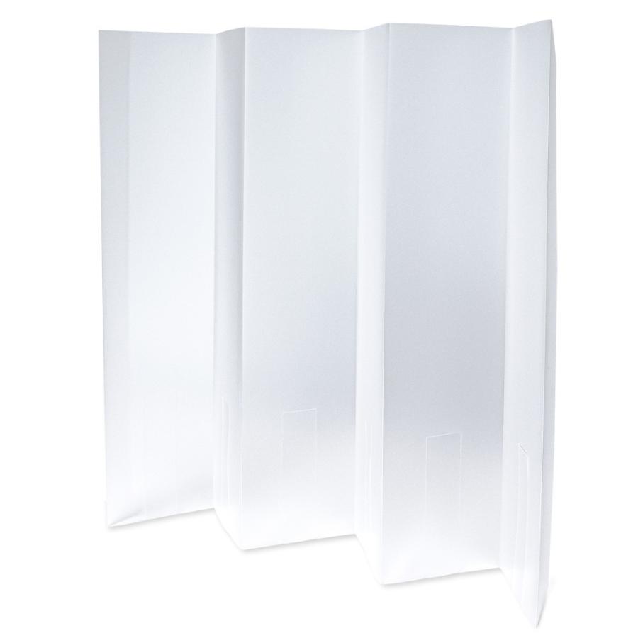 プラス PLUS 屏風型 パーテーション マットタイプ BDP-55R-MT 428-699 | PLUS