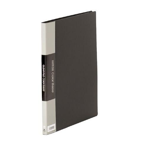 キングジム＜KING JIM＞ クリアーファイル カラーベース（Ｓ型） A4S　132Cクロ | KING JIM