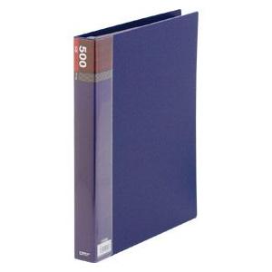 キングジム＜KING JIM＞ 名刺ホルダーＡ４−Ｓ　３０穴　39Wアオ | KING JIM