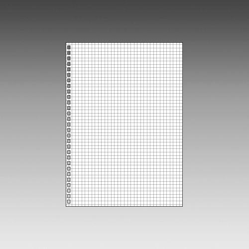 LIHIT LAB.＜リヒトラブ＞ ツイストリング・ノート(専用リーフ・B5方眼)　N1600S(N-1600S) | 