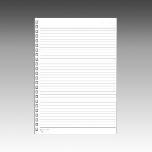 LIHIT LAB.＜リヒトラブ＞ ツイストリング・ノート(専用リーフ・A5横罫B罫)　N1650(N-1650) | 