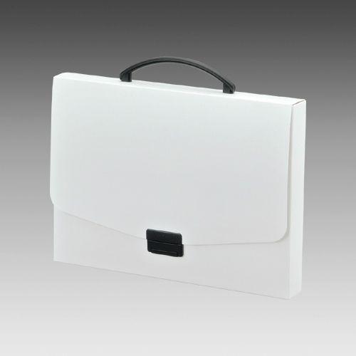 LIHIT LAB.＜リヒトラブ＞　AQUA DROPs＜アクア ドロップス＞　バッグ　A4サイズ　白　A5005-0(A-5005-0) | 