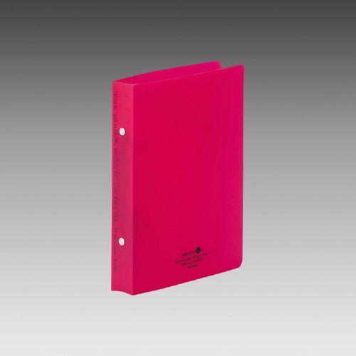 LIHIT LAB.＜リヒトラブ＞ AQUA DROPs＜アクア ドロップス＞ リングファイル＜ツイストリング＞ A5・S型(タテ型) 2穴 赤 F5006-3 | 