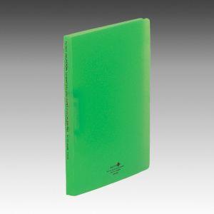 LIHIT LAB.＜リヒトラブ＞ AQUA DROPs＜アクア ドロップス＞ スーパーパンチレスファイル A4サイズ・S型(タテ型) 黄緑 F5030-6 | 