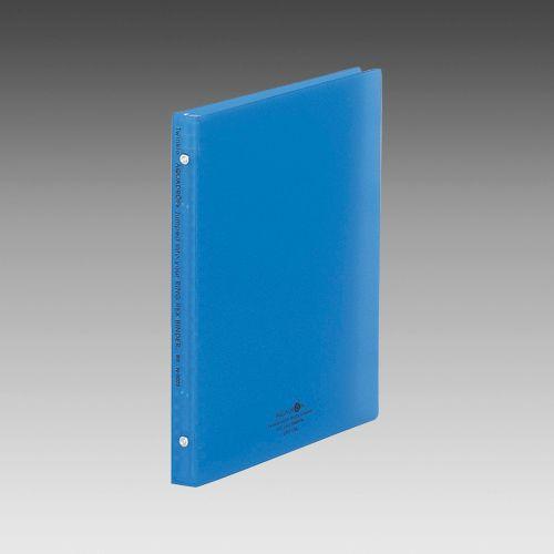 LIHIT LAB.＜リヒトラブ＞　AQUA DROPs＜アクア ドロップス＞　リングレックス　バインダー　B5サイズ・S型(タテ型)　26穴　青　N5025-8(N-5025-8) | 