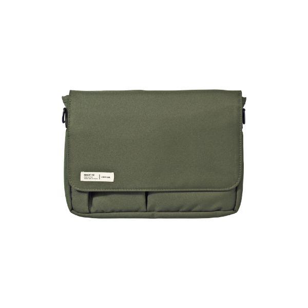 LIHIT LAB.＜リヒトラブ＞ SMART FIT＜スマート フィット＞ キャリングポーチ A5サイズ オリーブ A7575-22(A-7575-22) | 