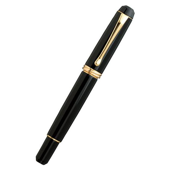 呉竹＜クレタケ＞　くれ竹 万年筆 夢銀河　黒　M(中字)　DBA140-1　ボック社製14K 金ペン先使用　 | セーラー万年筆