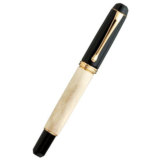 呉竹＜クレタケ＞　くれ竹 万年筆 夢銀河　鹿角　M(中字)　DBA140-2　ボック社製14K 金ペン先使用　 | セーラー万年筆