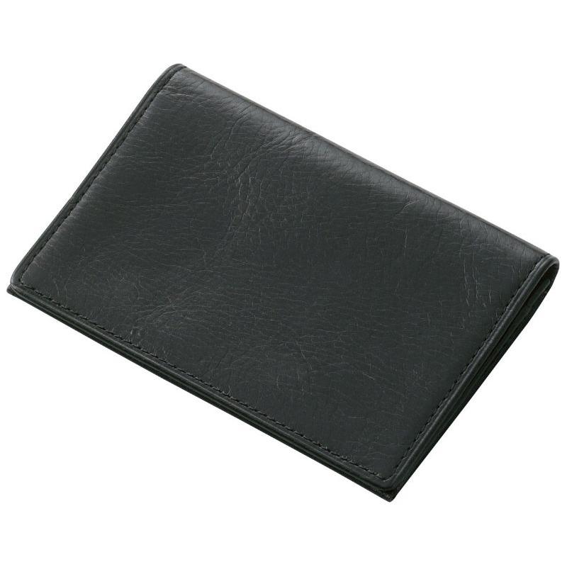 レイメイ藤井(Raymay)　ブルームズベリー　名刺入　ブラック　NN8004B　名刺約20枚収納 | 