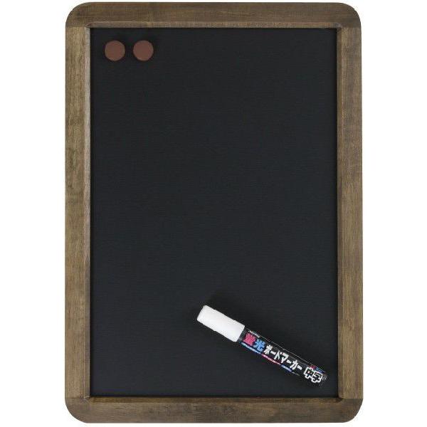 レイメイ藤井(Raymay) アンティーク ブラックボード A3サイズ LNB285 蛍光ボードマーカー白1本付 | 