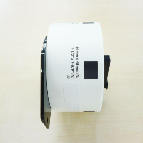 マックス＜MAX＞　感熱ラベルプリンタ　ELP-60用上質感熱紙ラベル　ELP-L3948Ｎ-20　ELP-60S/ELP-60N対応　ダイカットラベル | 