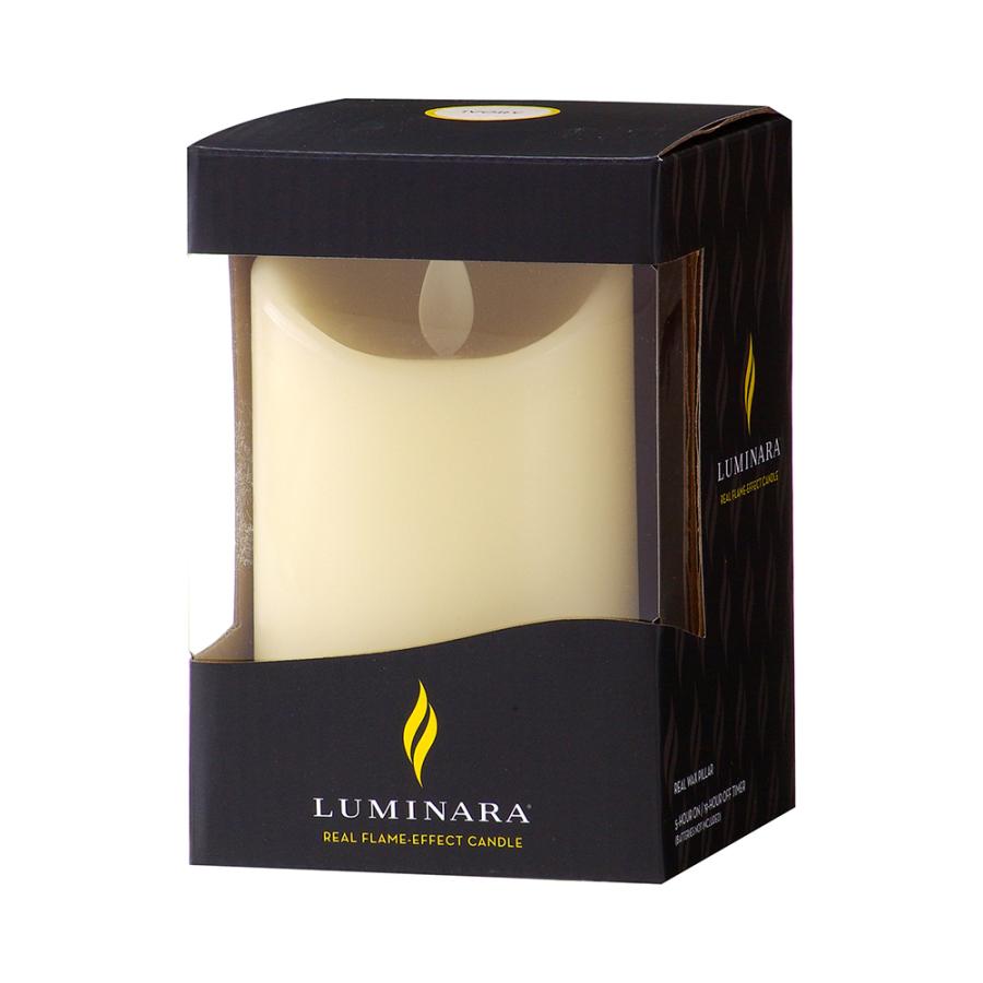 LEDキャンドル ルミナラピラー 3×4 LUMINARA カメヤマキャンドルハウス B03070010IV | ブランド登録なし | 01