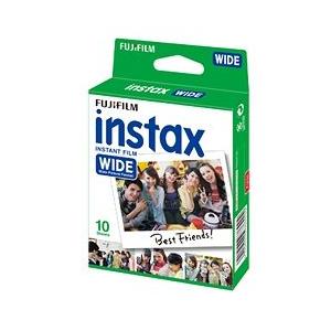 FUJIFILM＜富士フイルム＞ チェキ ワイドフィルム INSTAX WIDE 1パック INSTAX WIDE WW 1 | FUJIFILM
